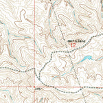 United States Geological Survey Benteen, MT (1967, 24000-Scale) digital map