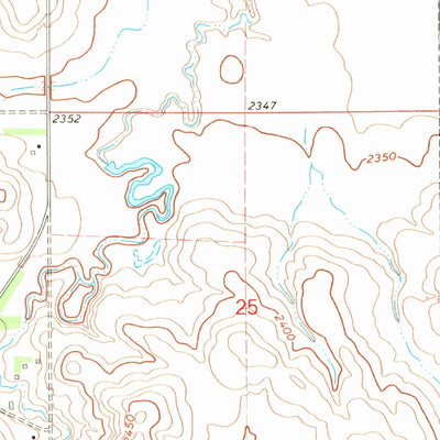 United States Geological Survey Bentley, ND (1969, 24000-Scale) digital map