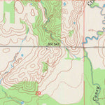 United States Geological Survey Bentley, OK (1969, 24000-Scale) digital map
