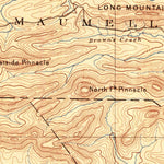 United States Geological Survey Benton, AR (1894, 125000-Scale) digital map