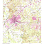 United States Geological Survey Benton, AR (1944, 24000-Scale) digital map
