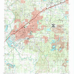 United States Geological Survey Benton, AR (1994, 24000-Scale) digital map
