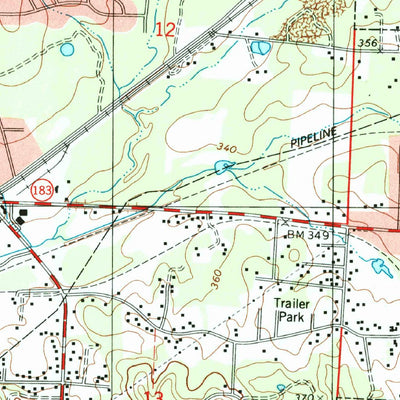 United States Geological Survey Benton, AR (1994, 24000-Scale) digital map