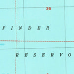 United States Geological Survey Benton Basin SW, WY (1951, 24000-Scale) digital map