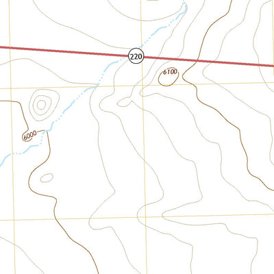 United States Geological Survey Benton Basin SW, WY (2021, 24000-Scale) digital map