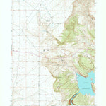 United States Geological Survey Benton Basin, WY (1951, 24000-Scale) digital map