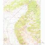 United States Geological Survey Benton, CA-NV (1962, 62500-Scale) digital map