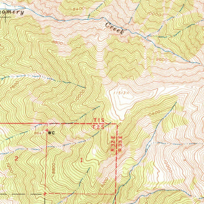 United States Geological Survey Benton, CA-NV (1962, 62500-Scale) digital map
