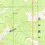 United States Geological Survey Benton, CA-NV (1987, 24000-Scale) digital map