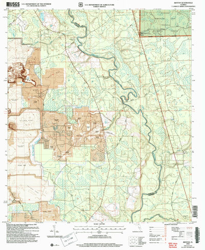 United States Geological Survey Benton, FL (2006, 24000-Scale) digital map