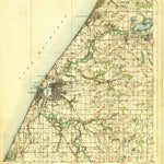 United States Geological Survey Benton Harbor, MI (1930, 62500-Scale) digital map