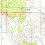 United States Geological Survey Benton Hot Springs, CA (1986, 24000-Scale) digital map