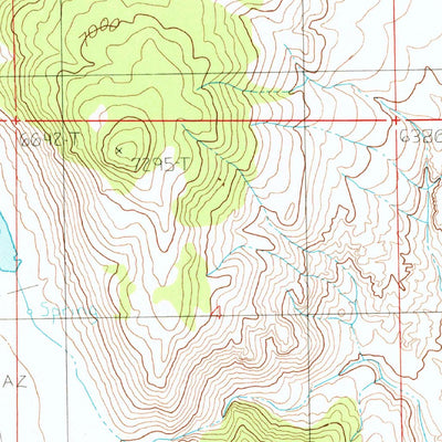 United States Geological Survey Benton Hot Springs, CA (1986, 24000-Scale) digital map