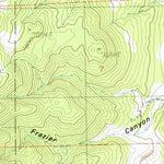 United States Geological Survey Benton Hot Springs, CA (1986, 24000-Scale) digital map