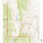 United States Geological Survey Benton Hot Springs, CA (1994, 24000-Scale) digital map