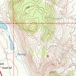 United States Geological Survey Benton Hot Springs, CA (1994, 24000-Scale) digital map