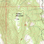 United States Geological Survey Benton Hot Springs, CA (1994, 24000-Scale) digital map