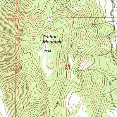 United States Geological Survey Benton Hot Springs, CA (1994, 24000-Scale) digital map