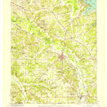 United States Geological Survey Benton, KY (1955, 62500-Scale) digital map
