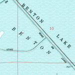 United States Geological Survey Benton Lake East, MT (1965, 24000-Scale) digital map