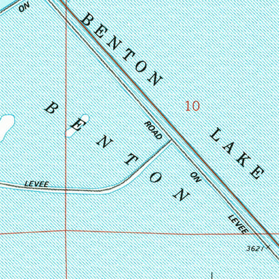 United States Geological Survey Benton Lake East, MT (1965, 24000-Scale) digital map