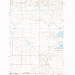 United States Geological Survey Benton Lake West, MT (1965, 24000-Scale) digital map