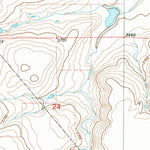 United States Geological Survey Benton Lake West, MT (1965, 24000-Scale) digital map