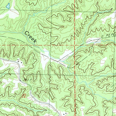 United States Geological Survey Benton, MS (1988, 24000-Scale) digital map
