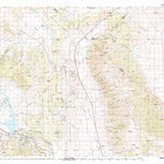 United States Geological Survey Benton Range, CA-NV (1988, 100000-Scale) digital map