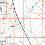 United States Geological Survey Benton Range, CA-NV (1988, 100000-Scale) digital map