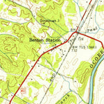 United States Geological Survey Benton, TN (1940, 24000-Scale) digital map