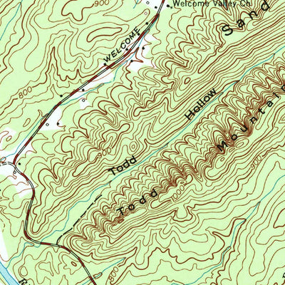 United States Geological Survey Benton, TN (1967, 24000-Scale) digital map