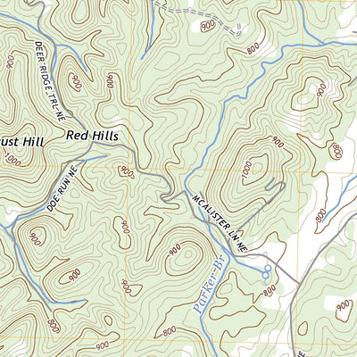 United States Geological Survey Benton, TN (2022, 24000-Scale) digital map