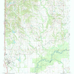 United States Geological Survey Bentonia, MS (1988, 24000-Scale) digital map