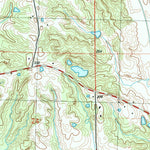 United States Geological Survey Bentonia, MS (1988, 24000-Scale) digital map