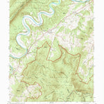 United States Geological Survey Bentonville, VA (1966, 24000-Scale) digital map