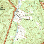 United States Geological Survey Bentonville, VA (1966, 24000-Scale) digital map