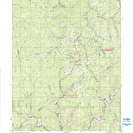 United States Geological Survey Bentree, WV (1996, 24000-Scale) digital map