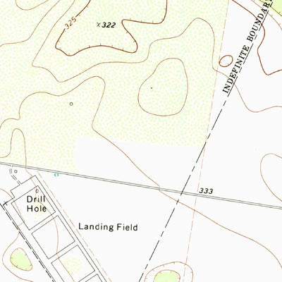 United States Geological Survey Bentsen Ranch, TX (1972, 24000-Scale) digital map