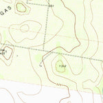 United States Geological Survey Bentsen Ranch, TX (1972, 24000-Scale) digital map