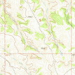 United States Geological Survey Benzien, MT (1967, 24000-Scale) digital map