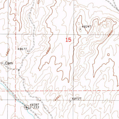 United States Geological Survey Beowawe, NV (1986, 24000-Scale) digital map
