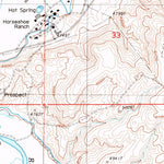 United States Geological Survey Beowawe, NV (1986, 24000-Scale) digital map