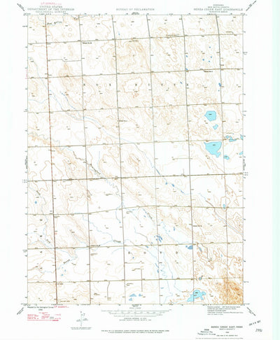 United States Geological Survey Berea Creek East, NE (1946, 24000-Scale) digital map