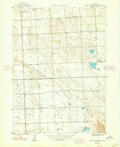 United States Geological Survey Berea Creek East, NE (1948, 24000-Scale) digital map