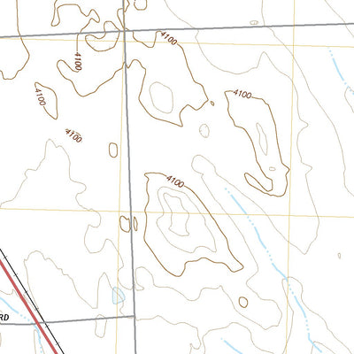 United States Geological Survey Berea Creek West, NE (2021, 24000-Scale) digital map