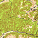 United States Geological Survey Berea, KY (1952, 24000-Scale) digital map