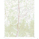 United States Geological Survey Berea, KY (2022, 24000-Scale) digital map