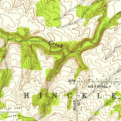 United States Geological Survey Berea, OH (1953, 24000-Scale) digital map