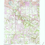 United States Geological Survey Berea, OH (1963, 24000-Scale) digital map